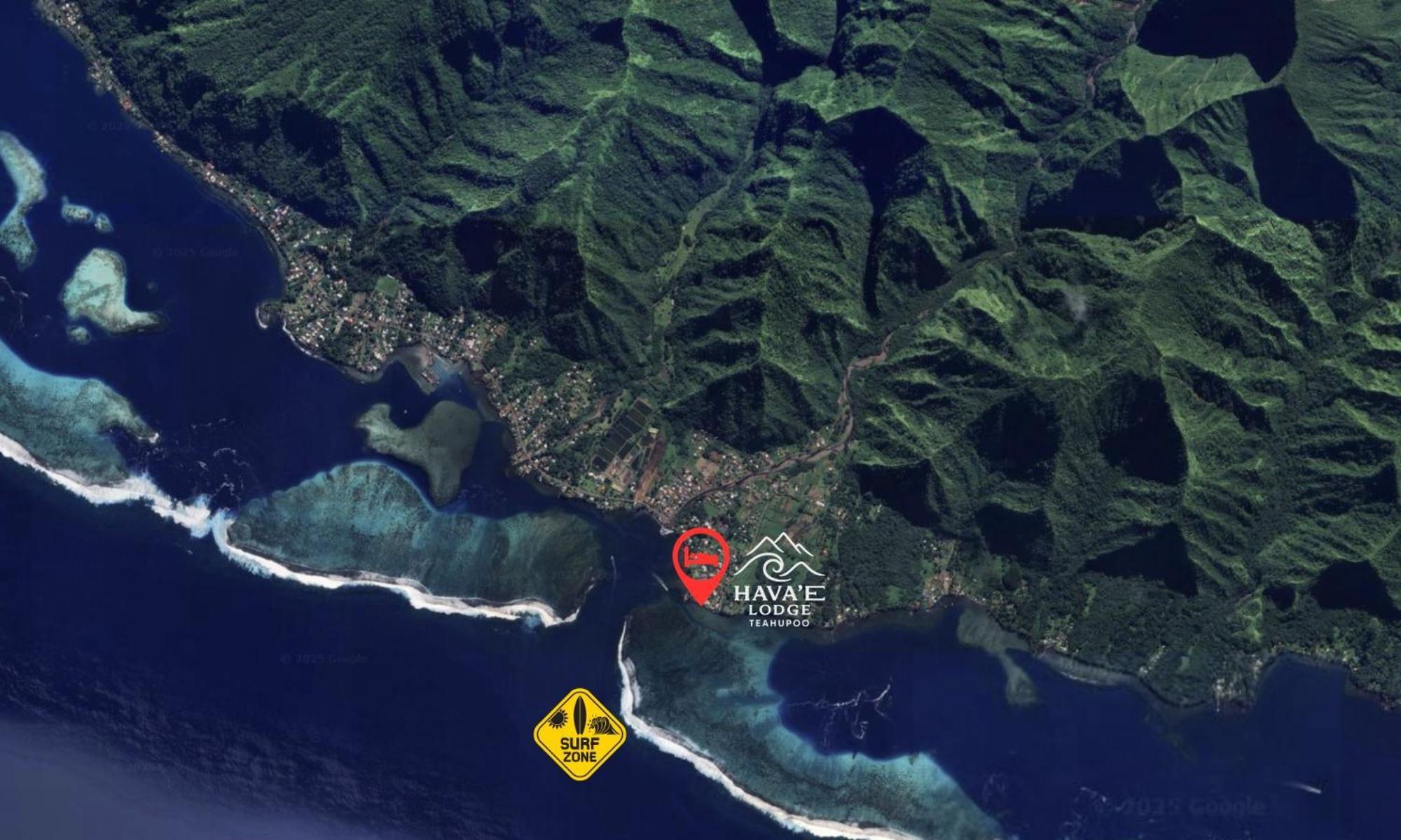 Hava'E Lodge Teahupoo Exteriér fotografie